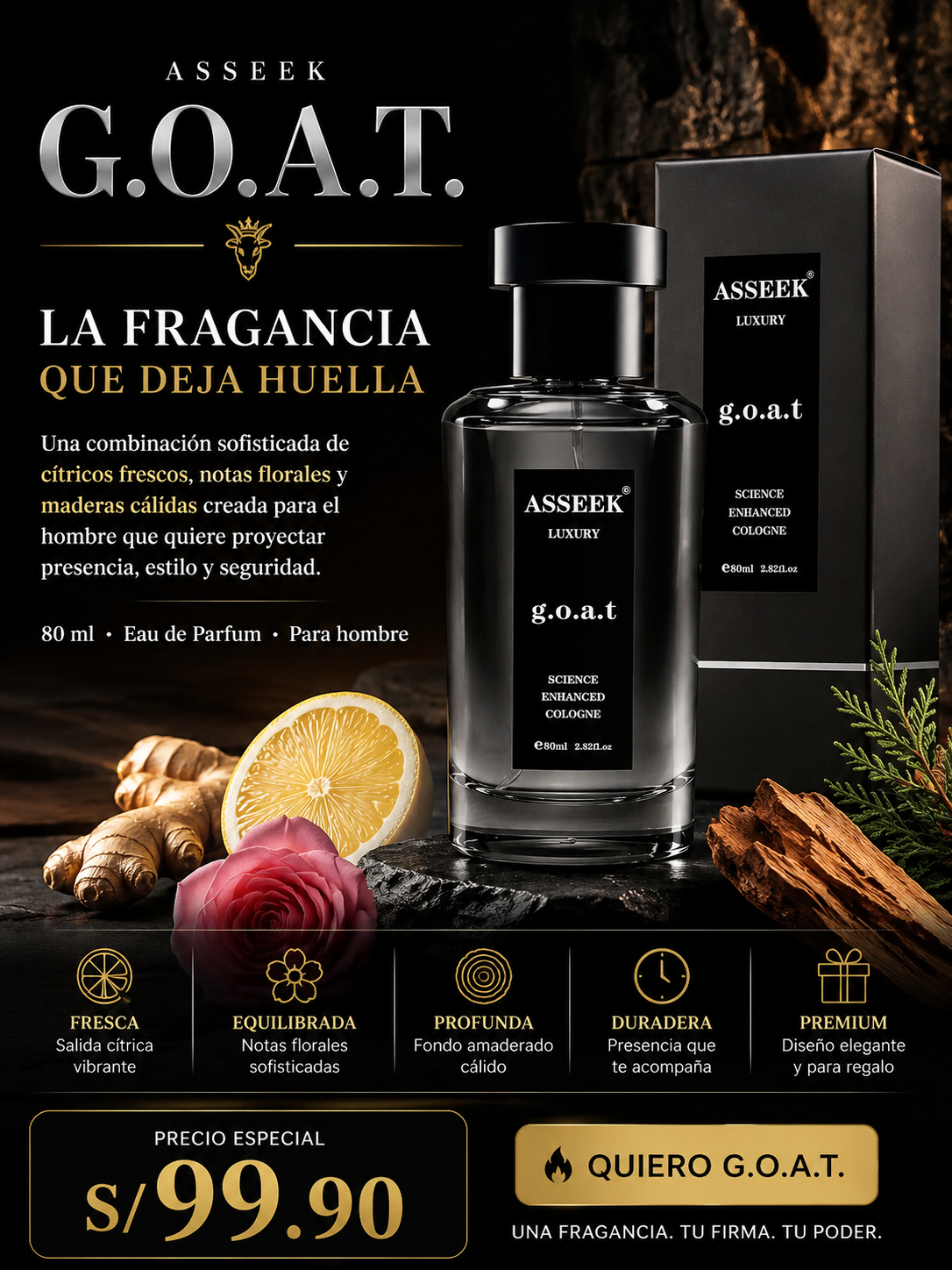 Nueva ASSEEK G.O.A.T ®: ¡Desata una atracción y conquista con una sola aplicación!