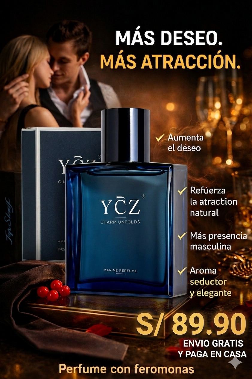 YCZ Perfume con Feromonas®: Despierta una atracción irresistible en las mujeres